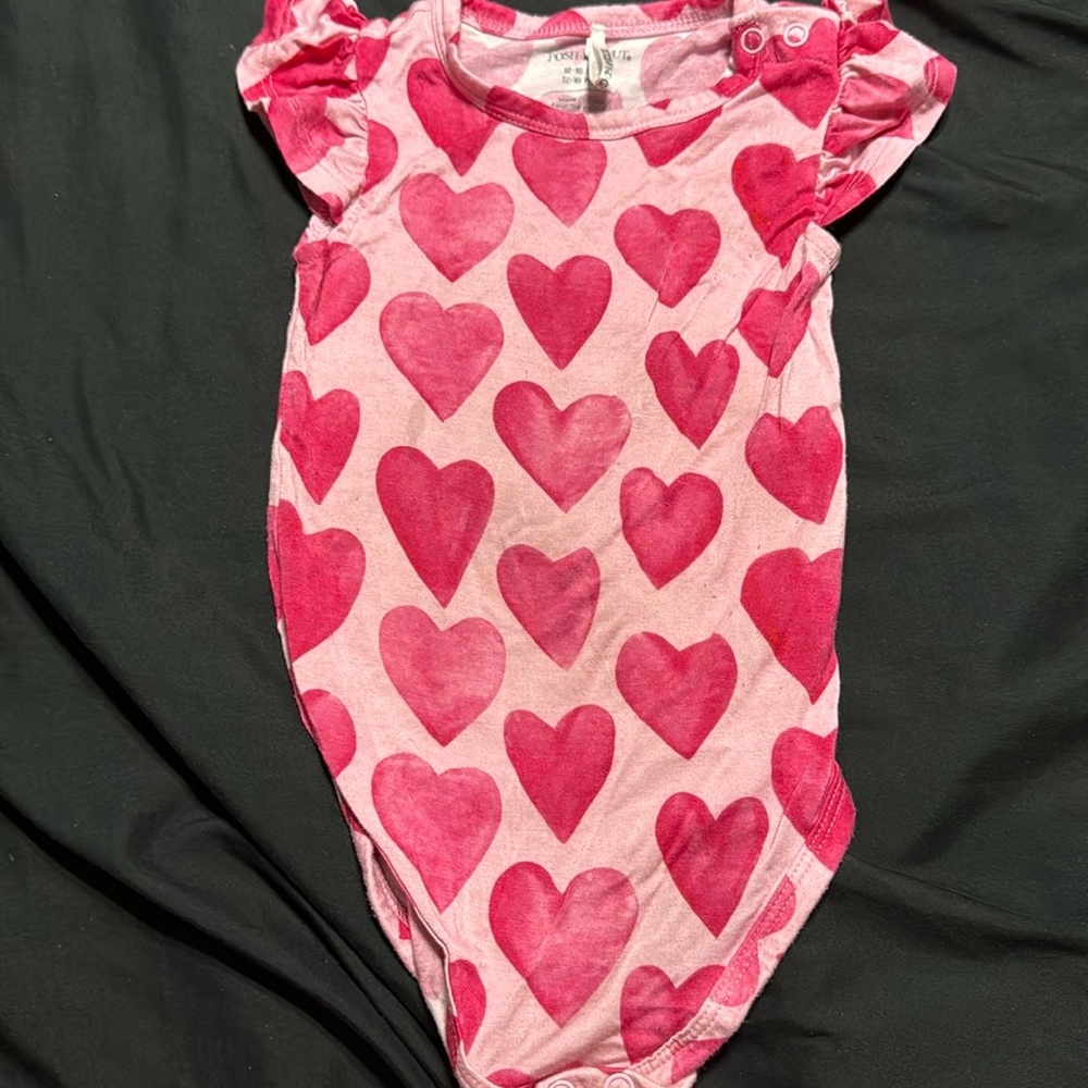 Posh peanut hearts onsie